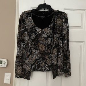 Blu Sage 2 piece cami and jacket